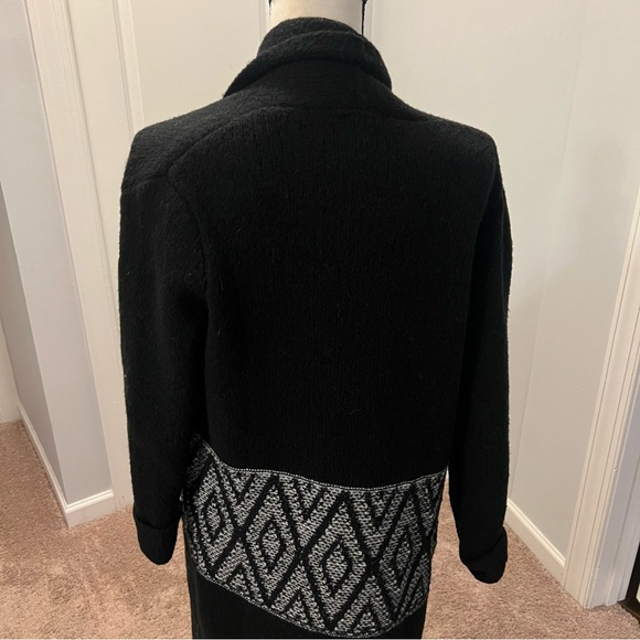 Chevron Waist Knit Shawl long duster   Cardigan
Bobeau   Xs nwt - Picture 5 of 9